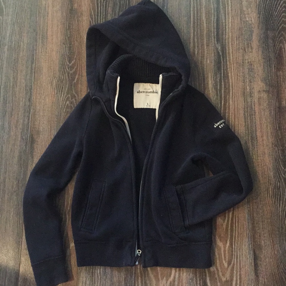 Abercrombie sweatshirt jacket